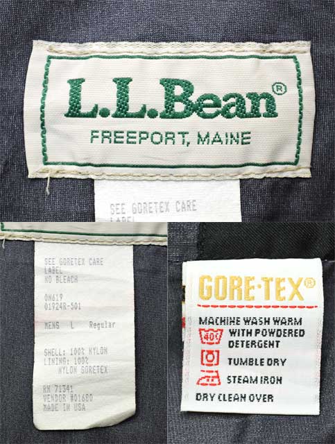 90's L.L.Bean プレデターカモ柄 ゴアテックスパーカー - used&vintage