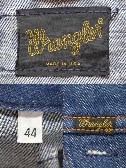 's Wrangler MJ デニムジャケット   used&vintage box Hi smile