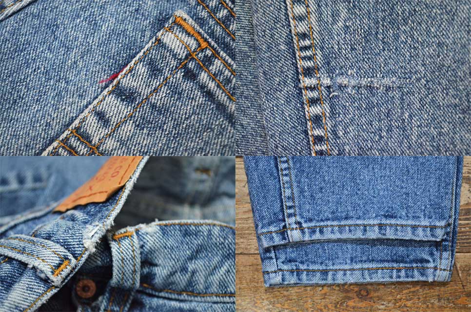 90's Levi's 560 デニムパンツ “MADE IN USA” - used&vintage box Hi-smile