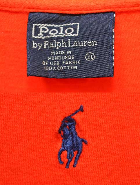 90's Polo Ralph Lauren ロゴ刺繍 Tシャツ “DEADSTOCK” - used&vintage