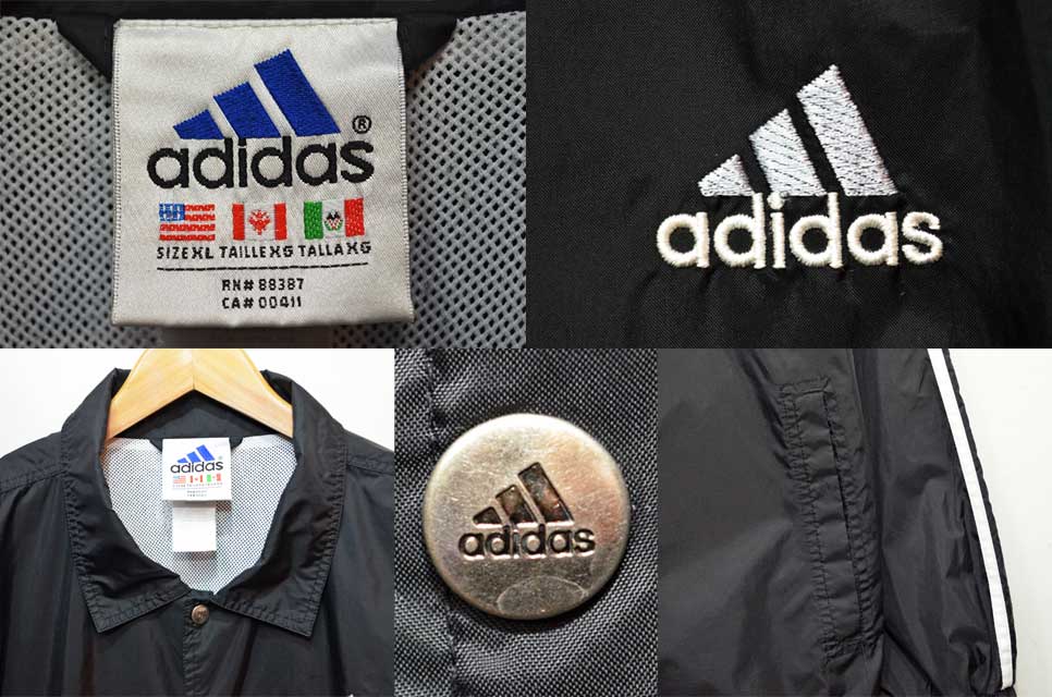 90s vintage adidas Originals 　コーチジャケット