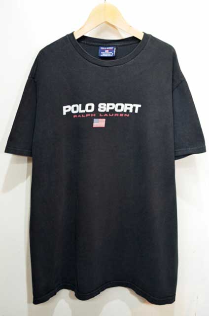 90's POLO SPORT ロゴプリント Tシャツ - used&vintage box Hi-smile