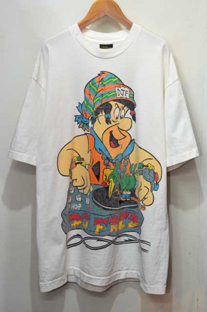 90's The FLINT STONES 両面プリントTシャツ “MADE IN USA