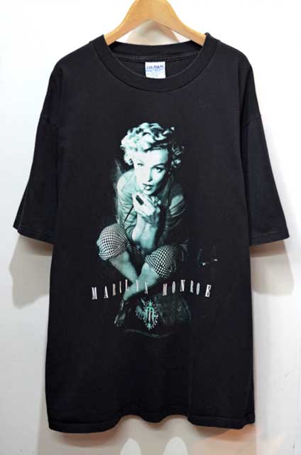 90's MARILYN MONROE フォトプリントTシャツ - used&vintage box Hi-smile