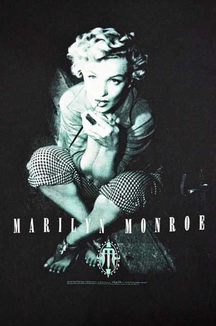 90's MARILYN MONROE フォトプリントTシャツ - used&vintage box Hi-smile