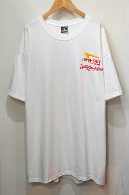 IN-N-OUT BURGER プリントTシャツ “DEADSTOCK” usedvintage box Hi-smile