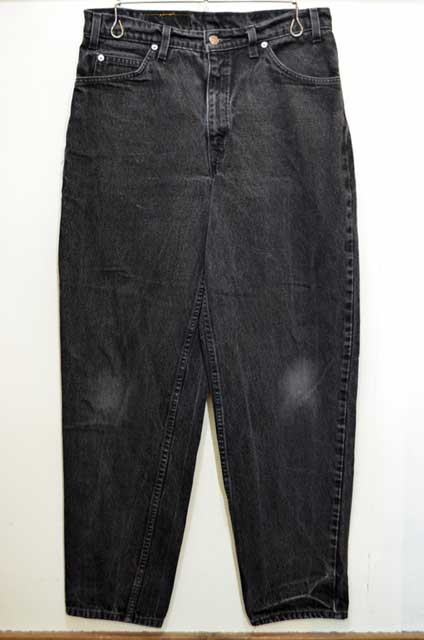 90-00's Levi's 560 ブラックデニム - used&vintage box Hi-smile