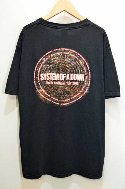 00年代 ヘインズ Hanes SYSTEM OF A DOWN システムオブアダウン アルバム TOXIXITY バンドTシャツ バンT メンズL /evb002147