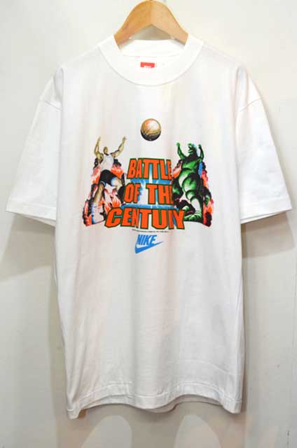 90's NIKE Tシャツ "CHARLES BARKLEY vs GODZILLA / DEADSTOCK" - used&vintage