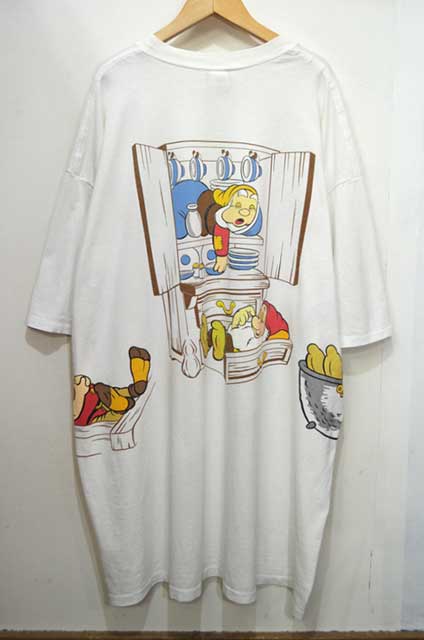 リーバイス 90s 7人の小人 ディズニー Tシャツ ビンテージ 両面プリント oaW7S-m37408299278 コンバース