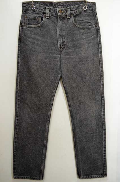 90's Levi's 505-4858 先染め ブラックデニムパンツ “MADE IN USA ...