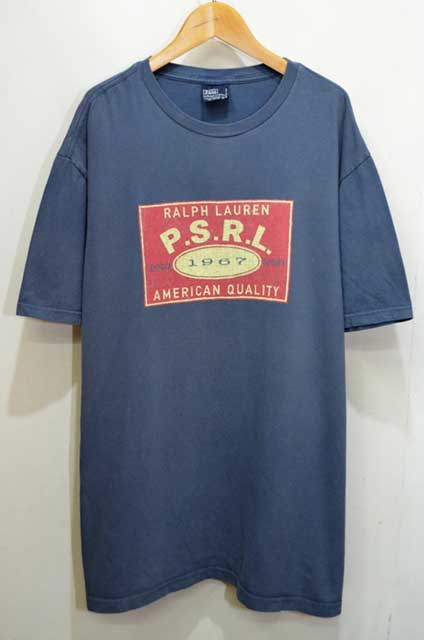 90's POLO Ralph Lauren ロゴプリントTシャツ