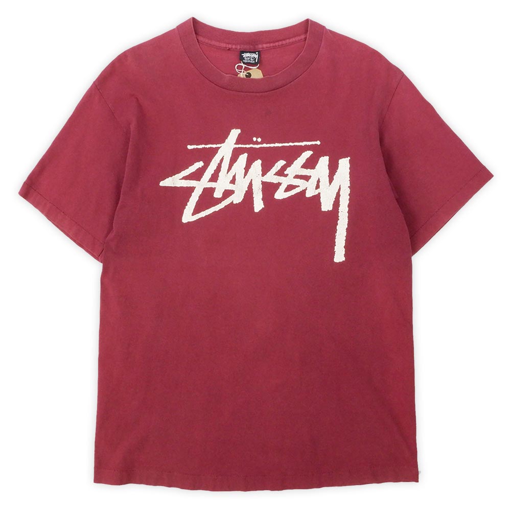 Early 90's OLD STUSSY プリントTシャツ “OLD SKOOL CREW / MADE IN