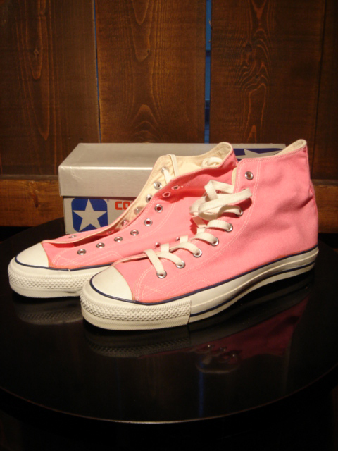 80’s USA製 CONVERSE ALLSTAR Pink 7 1/2