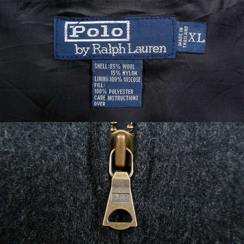 90's Polo Ralph Lauren ウールスポーツジャケットmot010c1303844222｜VINTAGE / ヴィンテージ