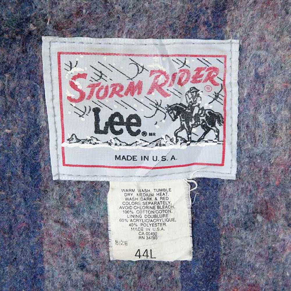 80's Lee STORM RIDER デニムジャケット 