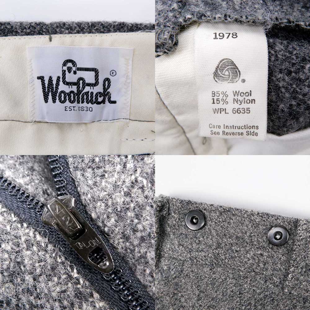 70's Woolrich ヘビーウールトラウザー