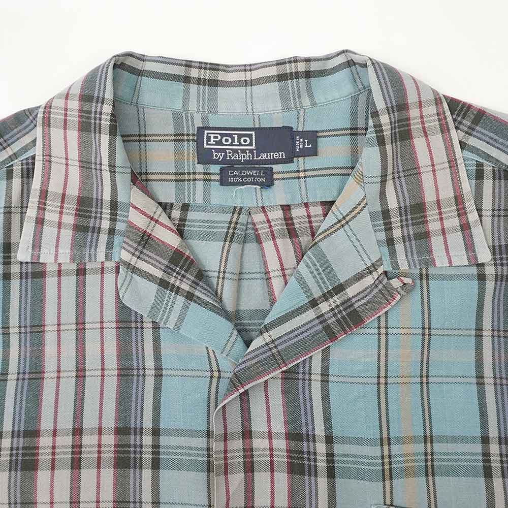 90's Polo Ralph Lauren S/S オープンカラーシャツ 