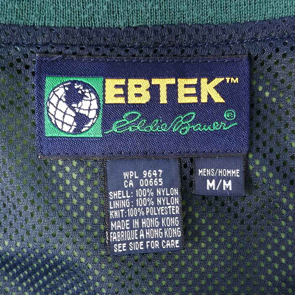 EDDIE BAUER EBTEK VネックTシャツ 90'S