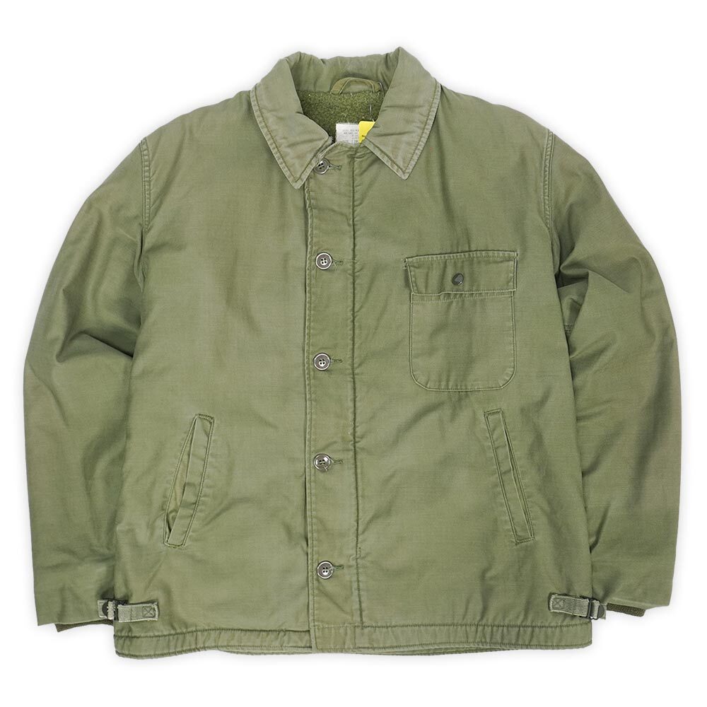 80's US.NAVY A-2 デッキジャケット 