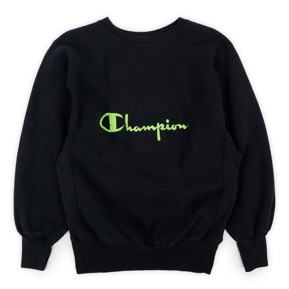 Champion リバースウィーブ　Black Vintage