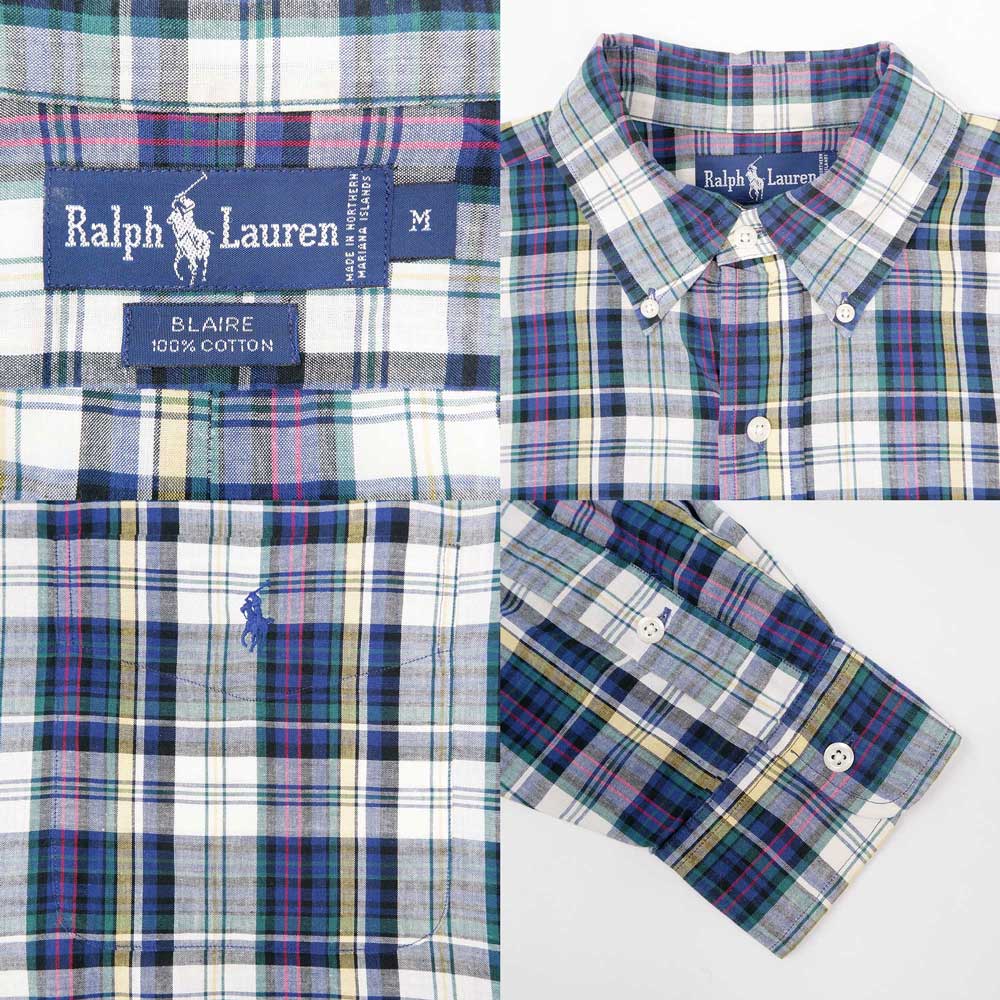 90's Polo Ralph Lauren ボタンダウンシャツ "BLAIRE"mtp03090401503429｜VINTAGE