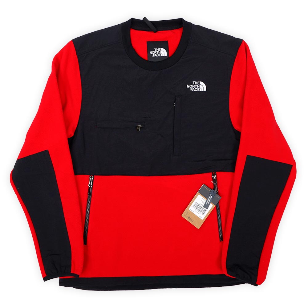 日本未発売 THE NORTH FACE DENALI CREW “TNF RED”mot019c0604000430