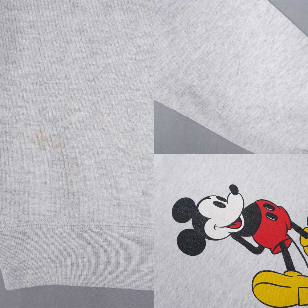 90's Mickey Mouse キャラクタープリント スウェット "MADE IN USA"mtp04172701256430