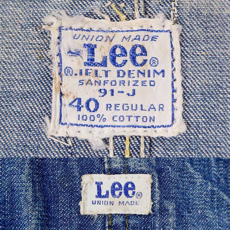 60's Lee 91-J デニムカバーオール