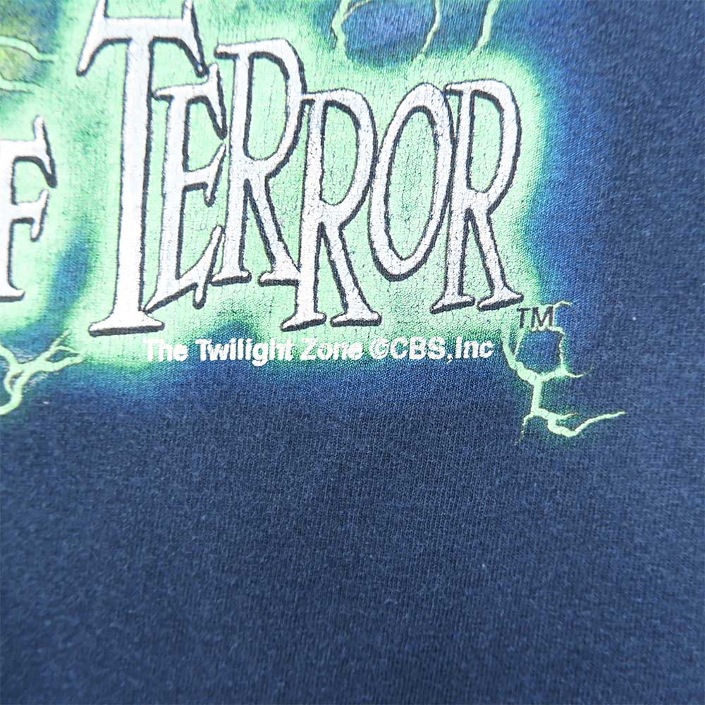 90-00's Disney “THE TWILIGHT ZONE TOWER OF TERROR” 両面プリントT ...