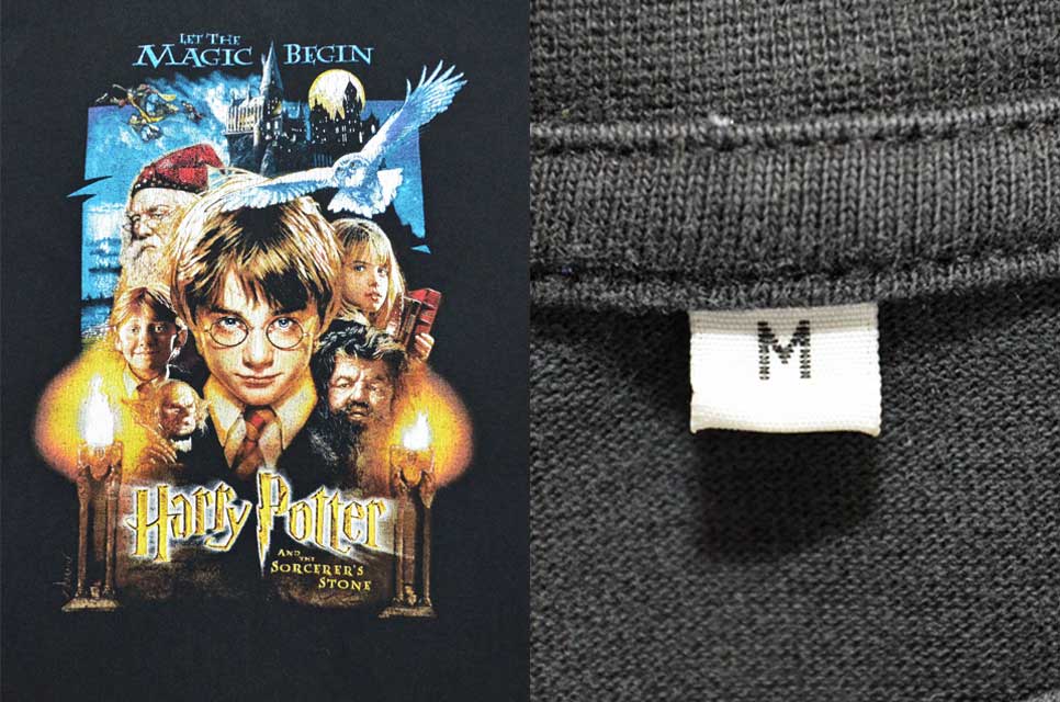 HARRY POTTER AND THE SORCERER'S STONE プリントTシャツ