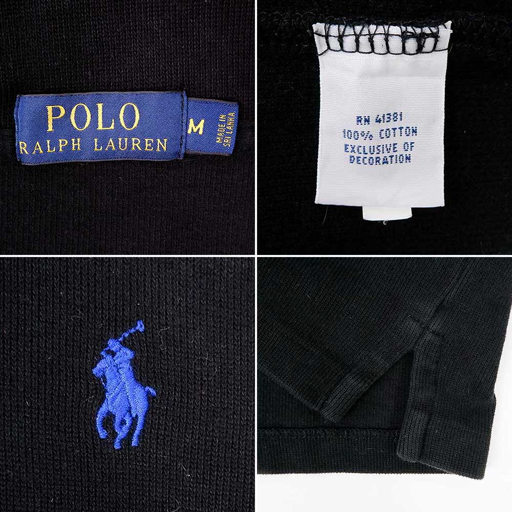 's Polo Ralph Lauren ハーフジップ スウェット "BLACK