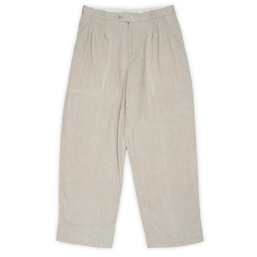 90's PRONTI 2タック リネントラウザー