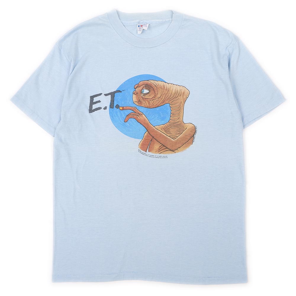 80s E.T. プリントTシャツ　ムービーTee