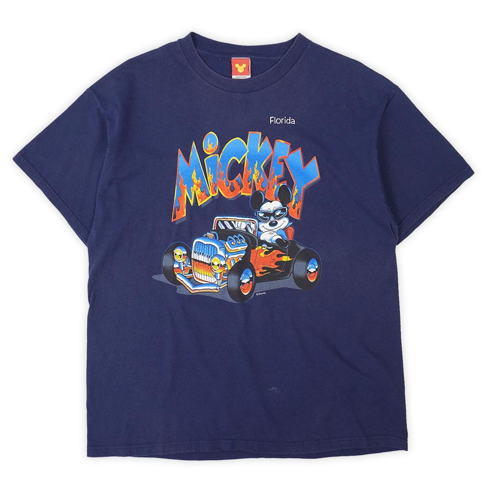 00's Disney キャラクタープリントTシャツ 