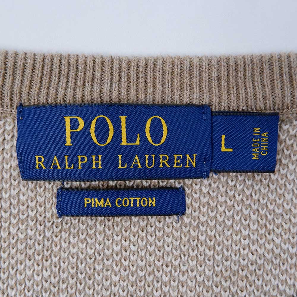 00's Polo Ralph Lauren クルーネック コットンニットmtp07191301506932｜VINTAGE / ヴィンテージ