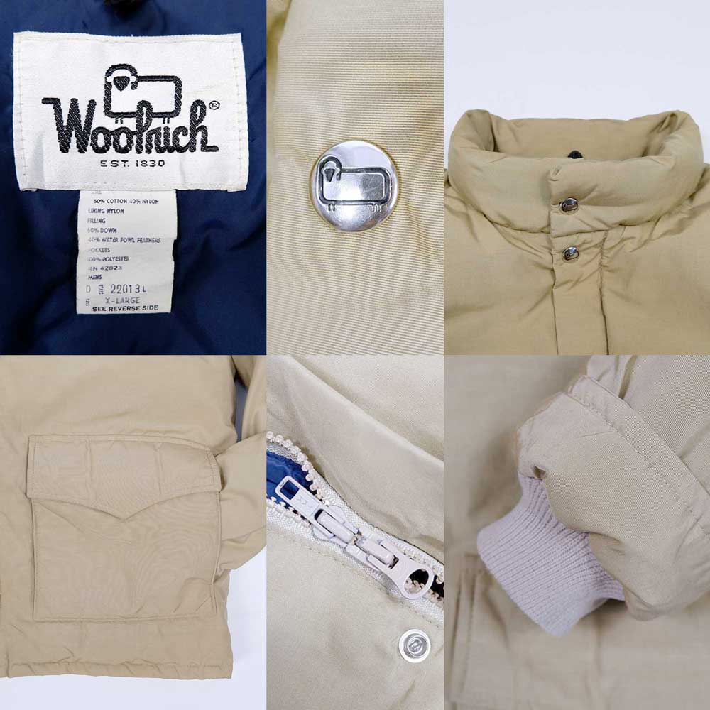 70's Woolrich 60/40 ダウンジャケットmot019b2402503033