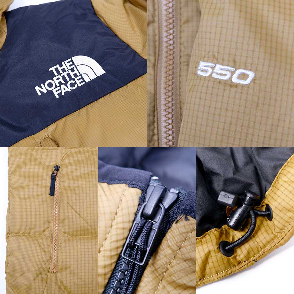 S the north face himalayan hoody カーキ