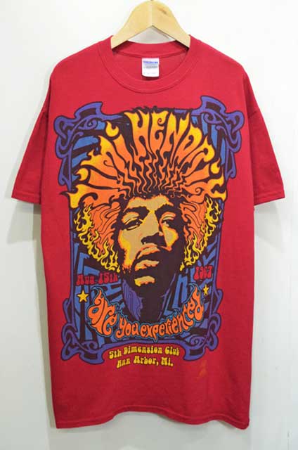 お見舞い 90s Jimi Hendrix usa製ヴィンテージ tシャツ 両面プリント 