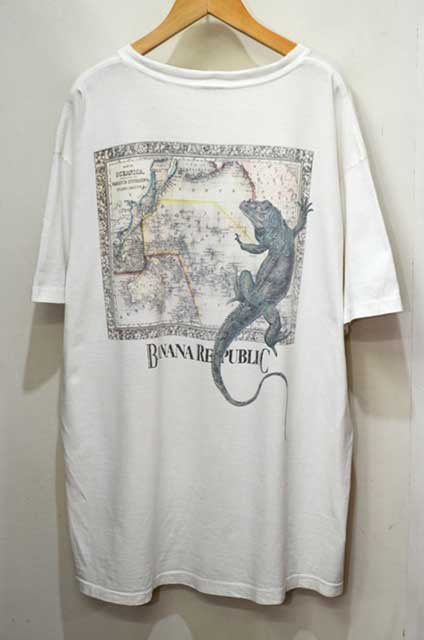 80's Banana Republic ポケットTシャツ