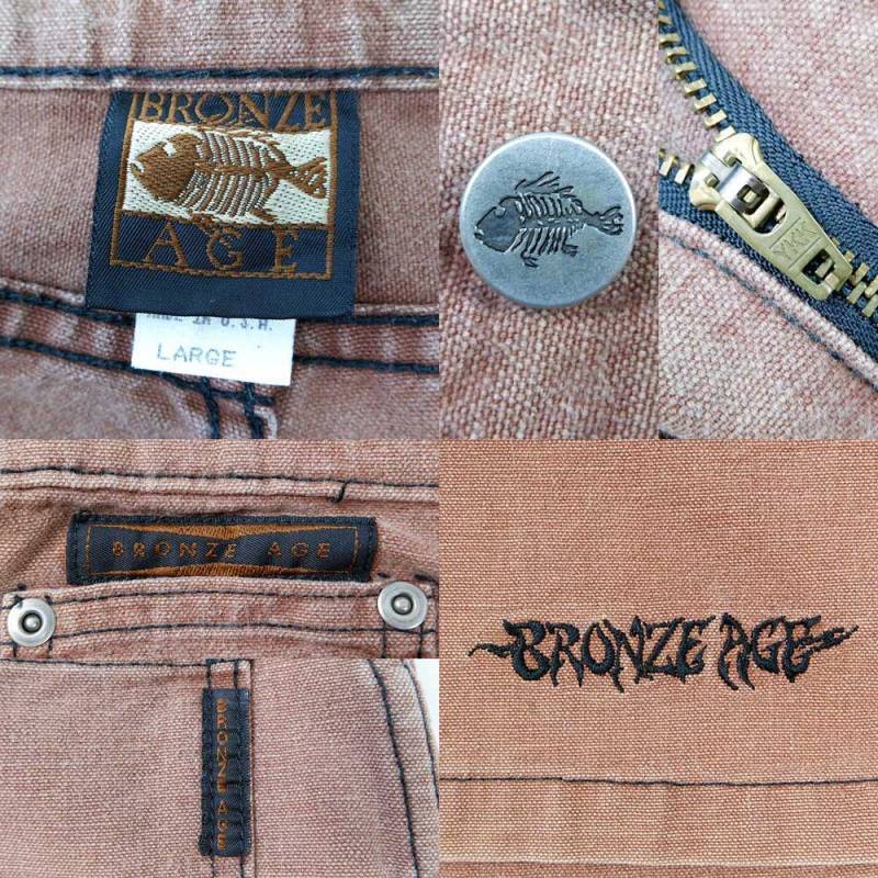 80-90's BRONZE AGE バギーショーツ “MADE IN USA”mbm03072702000636