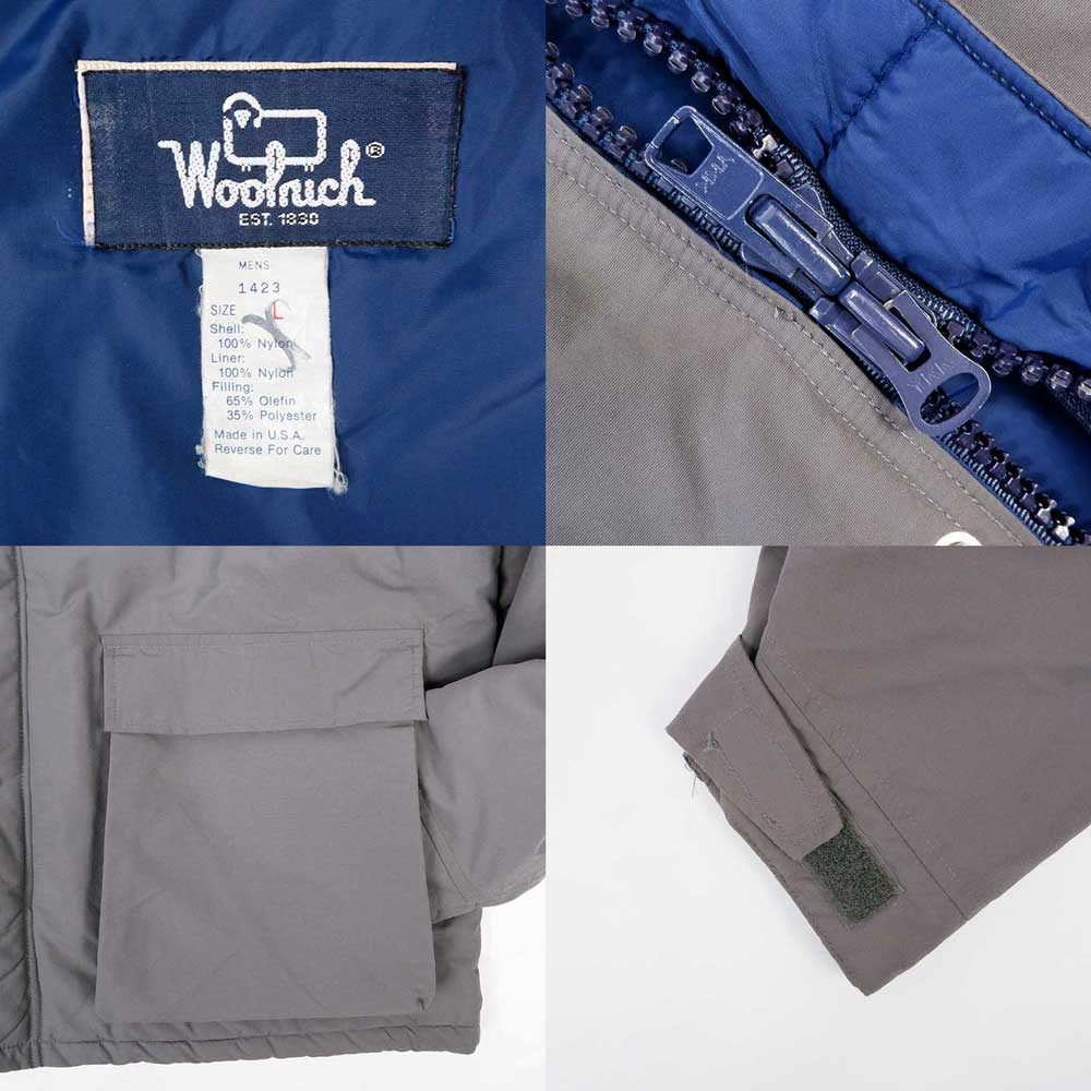 80's Woolrich × L.L.Bean 中綿マウンテンパーカー “MADE IN USA