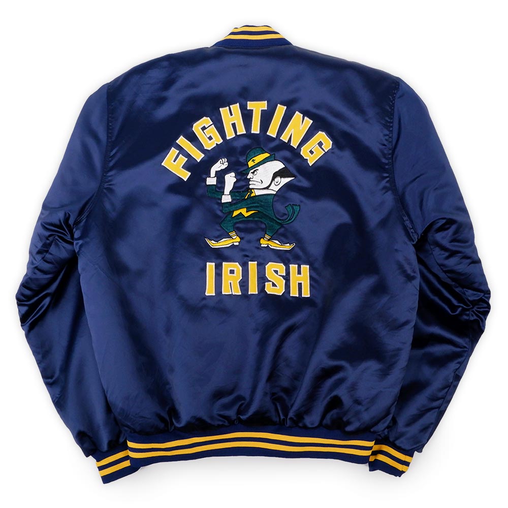 80-90's NOTRE DAME ナイロンスタジャンmot01211303007937｜VINTAGE