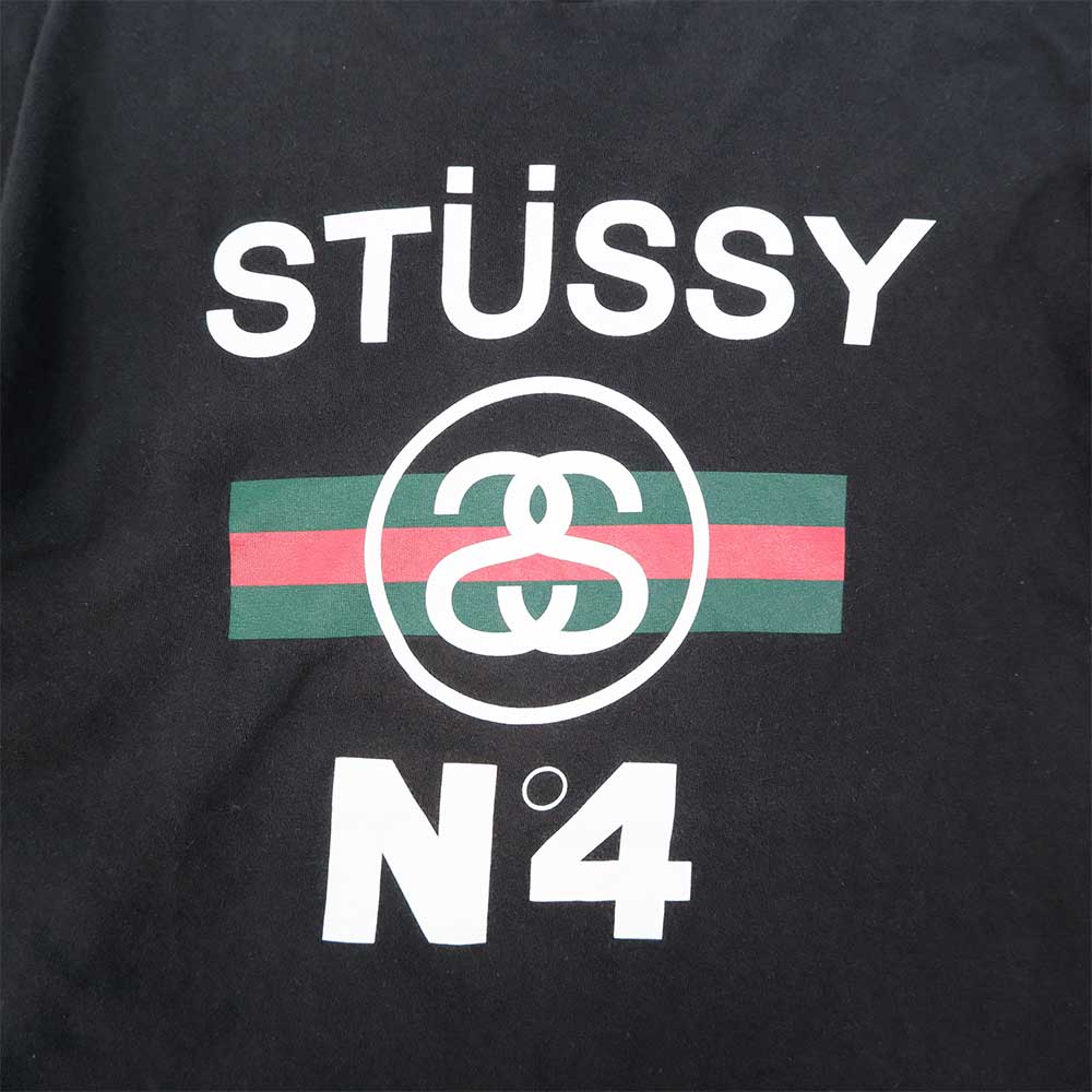 STUSSY シャネルロゴ プリントTシャツ