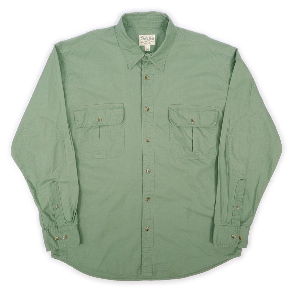 00's Cabela's コットンワークシャツ “GREEN”mtp03180801756537｜VINTAGE / ヴィンテージ