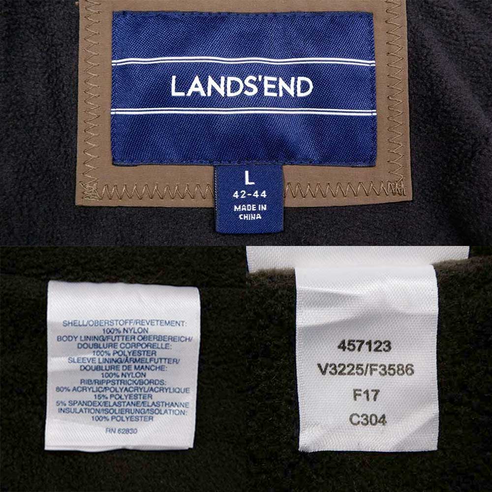 00's LANDS' END フリースライナー ナイロンジャケットmot01112001754438｜VINTAGE / ヴィンテージ