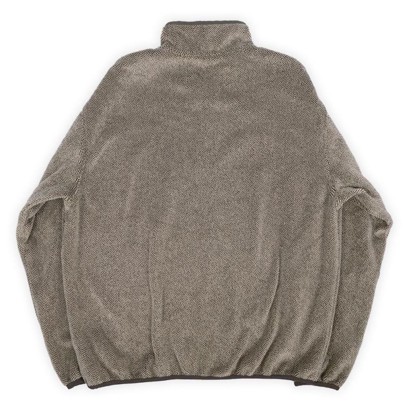 90's LANDS' END スナップT型 フリースジャケット 