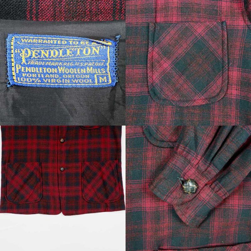 60's PENDLETON ウールテーラードジャケット 