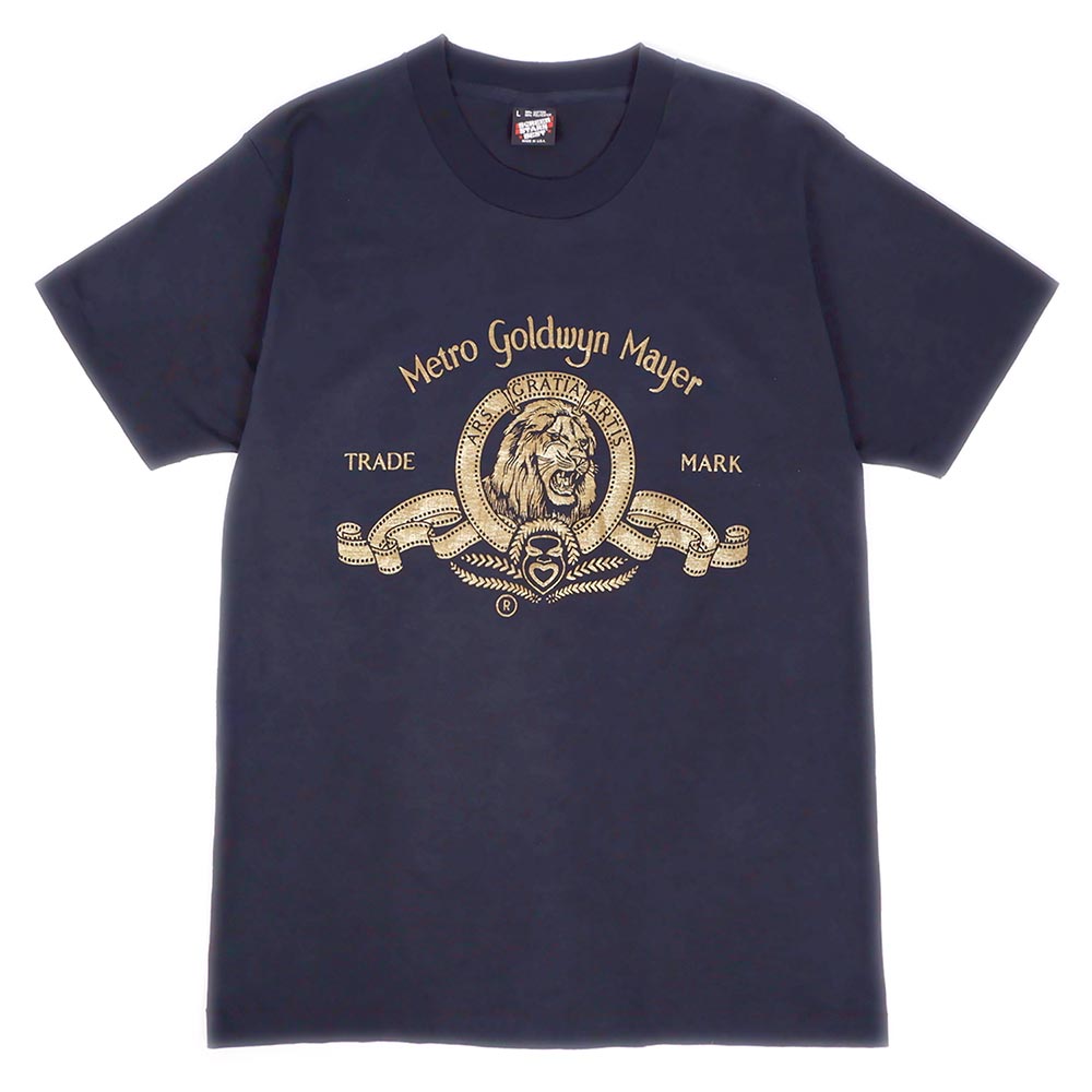 90's Metro Goldwyn Mayer ロゴプリント Tシャツ 