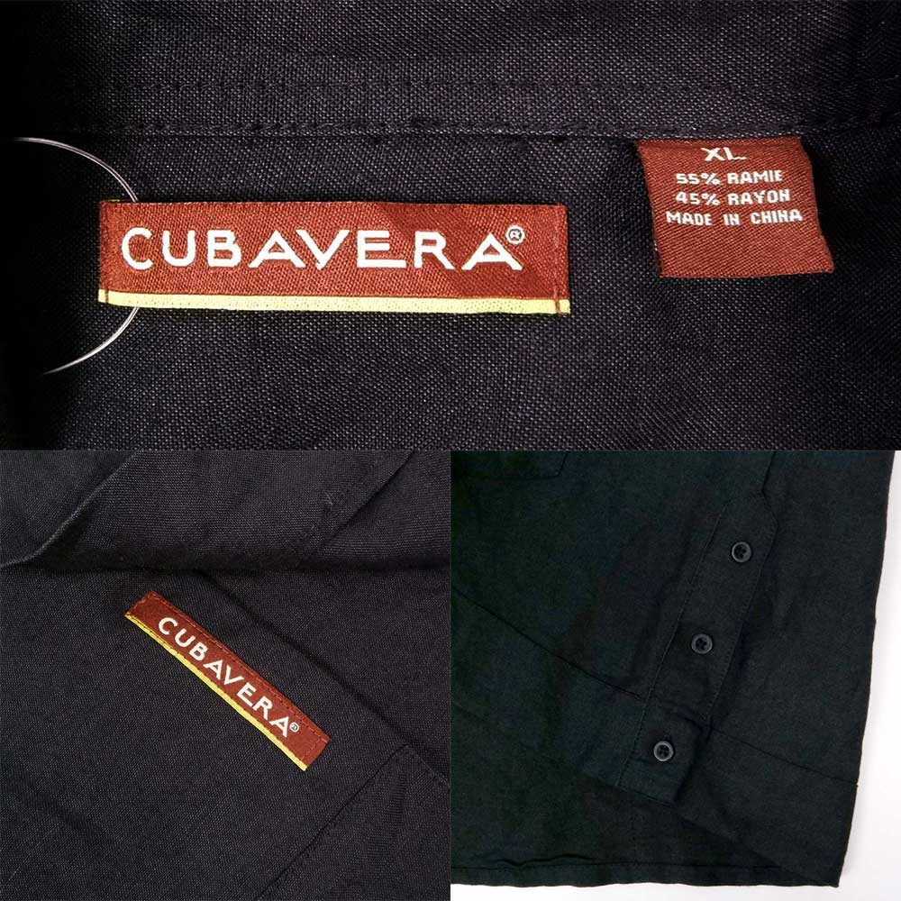 00's CUBAVERA キューバシャツ 